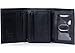 alpine swiss Men's Wallet RFID Blocking Extra Capacity Multi Card Trifold Black, Black, One Size