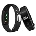 Sabuy Smart Band with Heart Rate Monitor Fitness Activity Tracker Sleep Counter Wireless Pedometer Wristband Sports Bracelet (Black)