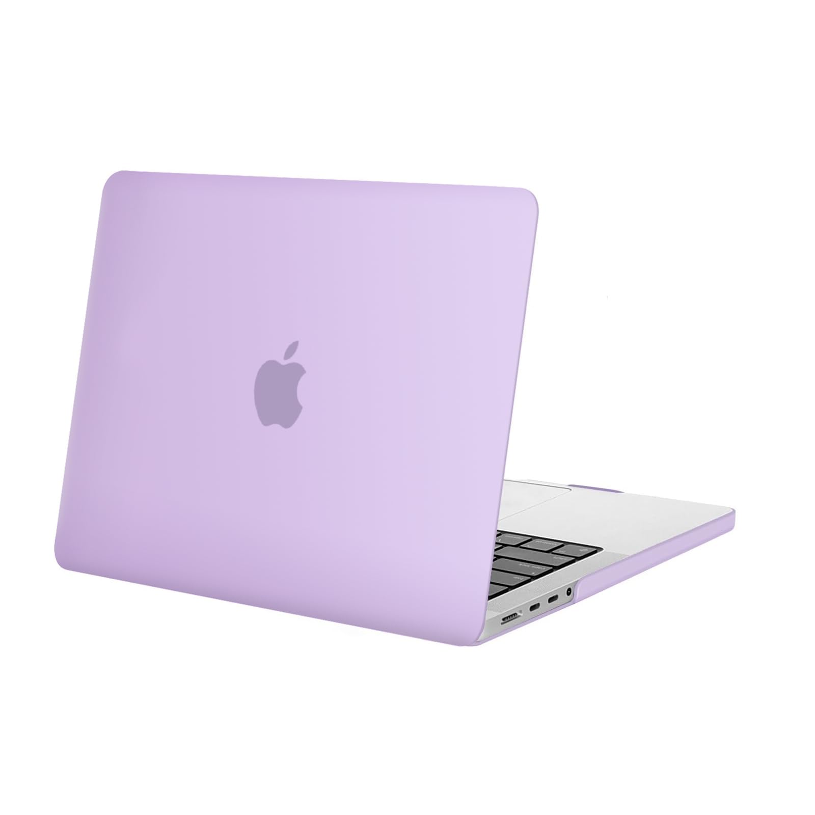 MOSISO Compatible with MacBook Pro 14 inch Case 2026 2025-2021 M5 M4 M3 M2 M1 A3434 A3112 A3185 A3401 A2918 A2992 A2779 A2442 Touch ID, Protective Plastic Hard Shell Cover, Light Purple