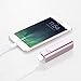 Portable Charger,Mopower 3000mAh Power Bank Lipstick-shaped Aluminum Metal External Backup Battery Pack for iPhone 6 4 5S 4S, iPad ,Galaxy S6 Note 3, iPod,HTC,Sony,LG, Mobile Digital Devices (Pink)