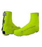 Aero Tech Designs Neoprene Shoe Cover - Hi Viz and Black