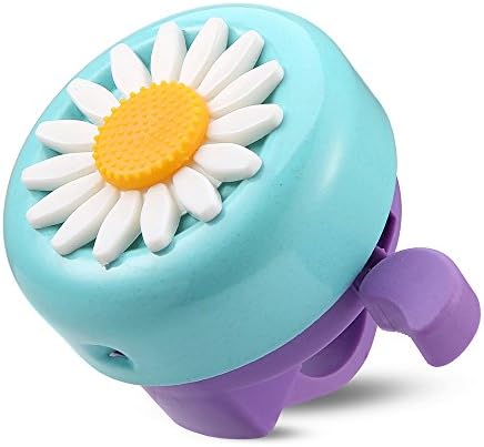 Newsty Kids Bicycle Bell Toddler Bike Bells Bike Horny Best Kids Gifts Nice Bike Ring for Children Bike Bell for Girls - Blue & Purple