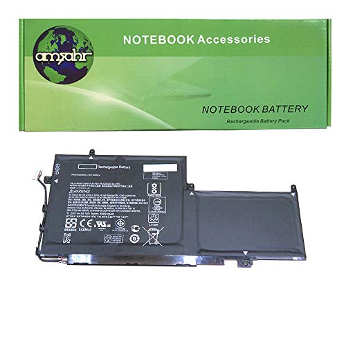 Amsahr PG03XL-05 - Batería de reemplazo para HP PG03XL, PG03064XL, HP HSTNN-LB7C, 831532-421, TPN-Q168 (Incluye Mini ratón óptico) Color Gris