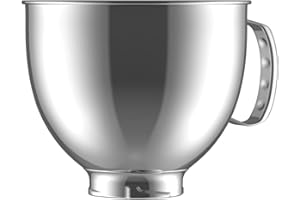 INNOMOON Stainless Steel Maker Attachments Set for all kitchenaid stand mixer bowl 5 quart Tilt-Head Stand Mixer Bowl