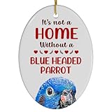 Blue Headed Pionus Parrot Christmas Ornament 2024