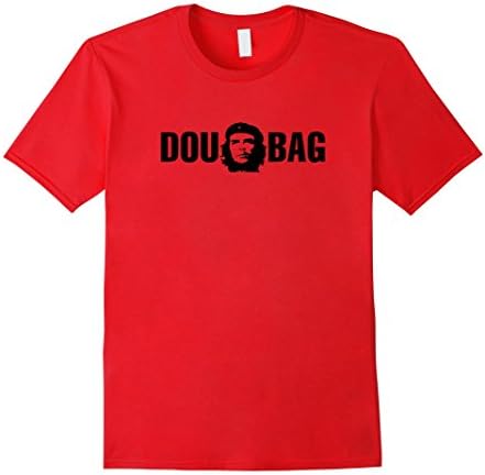 Mens Official Dou "Che" Bag Anti-Communist Che Guevara Shirt 3XL Red