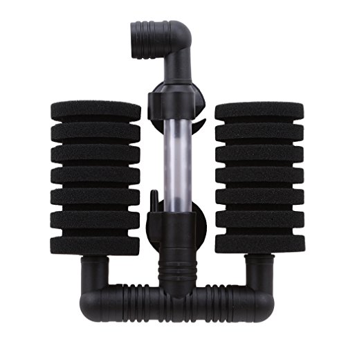 EH-LIFE Aquarium Fish Tank Filter Air Pump Skimmer Biochemical Sponge Filter XY-2831
