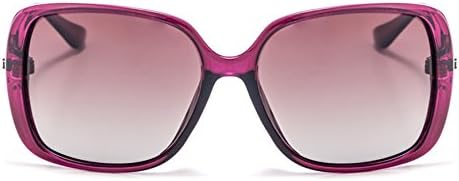 Smileyes Girls Fashion Square Polarized PC Lens UV400 Protection Sunglasses # TSGL076 (purple, purple)