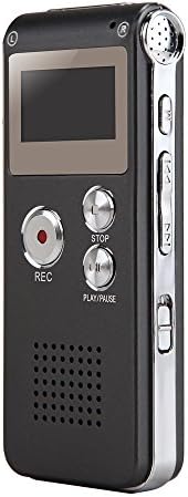 UeeSum Rechargeable Digital Voice Recorder, 8GB Internal Memory Digital Audio Voice Recorder MP3 Player Dictaphone