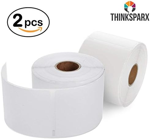 2 Rolls, 300/Roll Dymo 30256 Compatible Large Shipping Labels (2-5/16" x 4"), Standard Shipping Barcode Labels for LabelWriter Label Printers for Mailing Address with Premium Self Adhesive, White