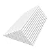 Ditch Plastic 100 Pack (4800-Case Avail) Paper Straws Biodegradable Made in USA Bulk Durable Compostable Drinking Straws Disposable Eco Friendly Straws Restaurant Grade FDA Food Safe (White)