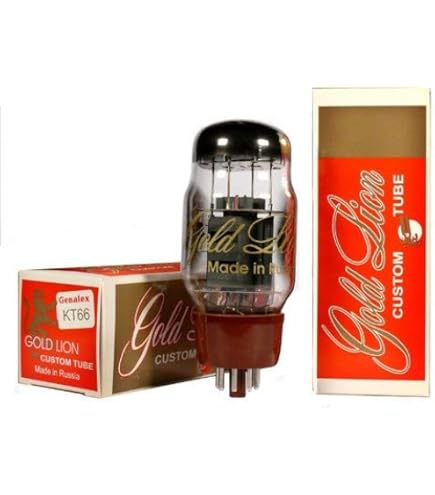 Amazon.com: Vacuum Tube - KT66, Genalex Gold Lion, Matched Pair