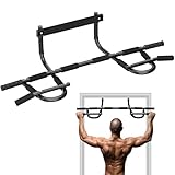 Multi Grip Pull Up Bar for Strength Training - Door