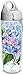 Tervis Hydrangeas Wrap Water Bottle with Grey Lid, 24-Ounce, Garden Party -