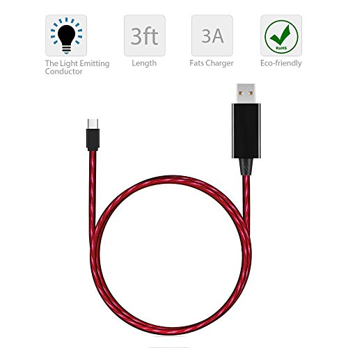 Data Cable Noodle Led Usb Charger Type Usb C Cable Mkdgo