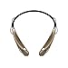 LG Electronics Tone Pro HBS-760 Bluetooth Wireless Stereo Headset - Retail Packaging - Gold
