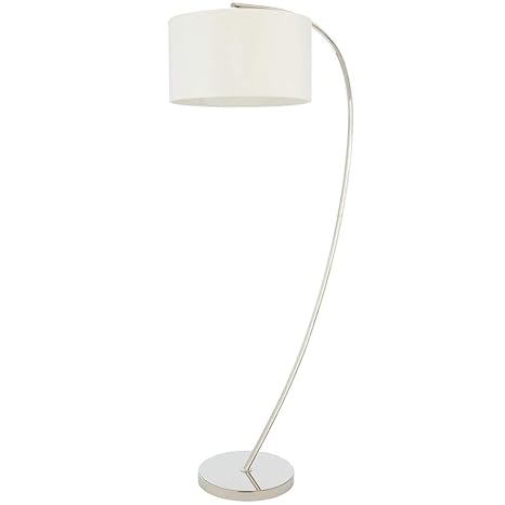 1520mm Tall Free Standing Curved Arched Stem Floor Lamp Feature