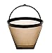 GoldTone Reusable Cup No.2 Cone Coffee Filter Permanent Coffee Plastic Filter- Size 4