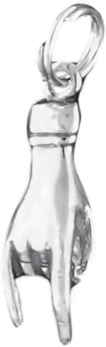 Corinna Maria 925 Sterling Silber Italienische Viel Gluck Hand Sign Charme Amazon De Schmuck