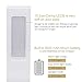 KEDSUM LED Portable Desk/Study Lamp with Rechargeable Battery, Cordless Foldable Lamp with 3 Lighting Mode Selection (Bright White)