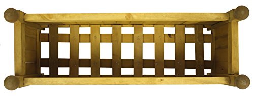 Decoline Pflanz-Kasten aus Holz länglich – Bild 4