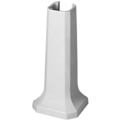 Duravit 0857900000 1930 Series Sink Pedestal, White Finish