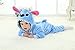 Tonwhar Unisex-Baby Animal Onesie Costume Cartoon Outfit Homewear (120:Ages 30-36 Months, Stitch)