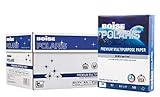 BOISE POLARIS Premium Multipurpose Paper, 8.5 x 11, 97 Bright White, 20 lb, 10 ream carton (5,000 Sheets)