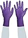 Halyard Health 50603 Model KC500 Nitrile-Xtra Powder Free Exam Gloves, Disposable, Large, Purple (Pack of 50)