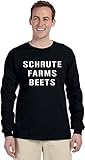 SCHRUTE FARMS BEETS on Long Sleeve Adult & Youth Cotton T-Shirt (in 23 colors)