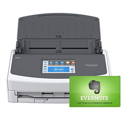 Fujitsu ScanSnap iX1500 Document Scanner with Evernote Premium - Thumbnail 5