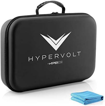 Hyperice Hypervolt Carrying Case, 2019 5 Attachment Slots Portable Storage Box, Hard Shell Case for Hyperice Hypervolt Portable Massage Gun tombert (Case Only)