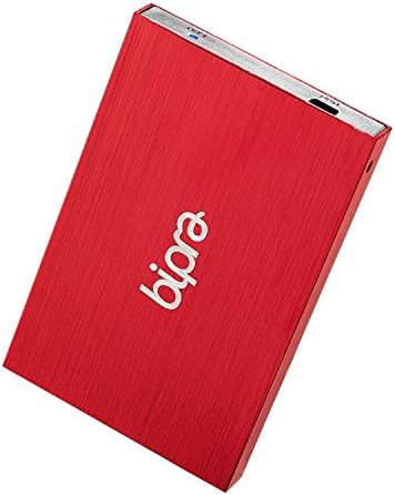 MasterStor 320GB Portable Hard Drive USB 3.0 SATA Super-Fast 2.5 inch Hard Drive For Mac Edition External Hard Disk Drive 1 Year Warranty Red