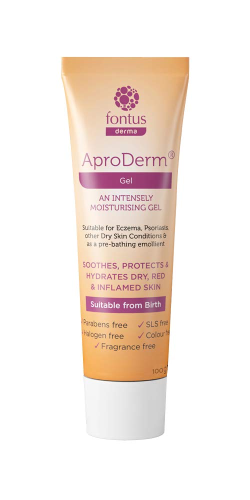 AproDerm® Gel 100g Tube – Highly Moisturising and Protective Gel; Suitable for Dry Skin, Eczema, Dermatitis and Psoriasis; Vegan