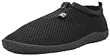 Men's Footwear Aqua socks Front Zippers Rubber Water Shoes - 3 Colors - Sizes 7-13 (10, Black)