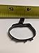 Garage Door Bottom Seal 16 inch Black Rubber 'P' Seal