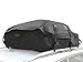FabSelection Car Roof Bag Rooftop Cargo Carrier 30 Cubic Feet Water-Resistance Soft Cargo Bag Works on Vehicles with Side Rails, Cross Bars or No Rack Made with 600 D Oxford Cloth for Travel - Large