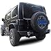 Goplus Rear Bumper For 2007-2018 Jeep Wrangler JK With Hooks & Fog Light Hole (Rear Bumper)