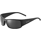 bollé King 63MM Wrap Around Sunglasses for Men for Women +BUNDLE with ACCESSORY EYEWEAR KIT