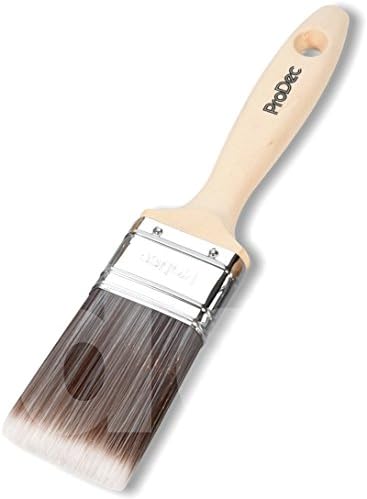 ProDec 1.5 inch Premier Trade Professional Synthetic Paint Brush for a Smooth Finish Painting with Emulsion Gloss and Satin Paints on Walls