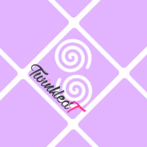 Original Mini Cyclones Nail Vinyls By Twinkled T - 1 Sheet of 60 (2 in Each Circle)