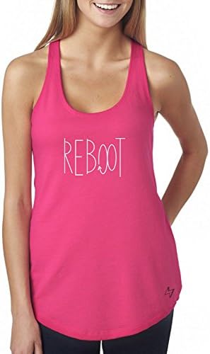 Story Spark Women's Reboot Racerback Tank in Raspberry