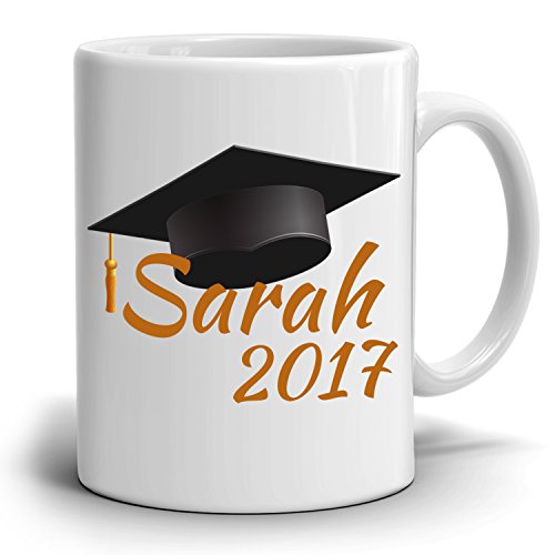 Personalized!! Graduation Cap Gifts Mug, Unique Grad Gifts for Men and
