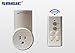 Smigic Wireless Remote Control Electrical Outlet Switch for Household Appliances, Auto-programmable Wireless Remote Control for Household Appliances Lamps, Lighting & Electrical Equipment