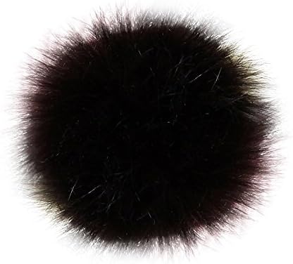 Faux Fox Fur Fluffy Pompom Ball for Hats Beanies Shoes Scarves Bag DIY Accessories