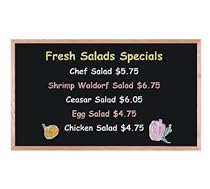 Wall Mounted Chalkboard Size: 3' H x 5' W