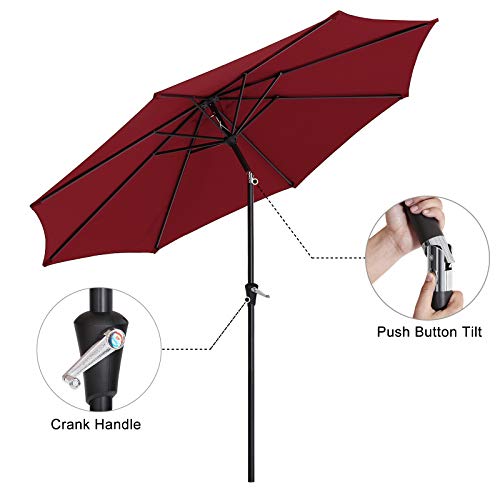Red Patio Umbrella