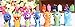 24pcs/set Anime Cartoon 4.5-5cm Mini Slugterra PVC Action Figures Toys Dolls Child Toys