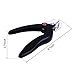 BTArtbox Acrylic Nail Clippers False Nail Cutter Trimmer With Clear Nail Clippings Catcher Cover Professinal Nail Art Manicure Tools