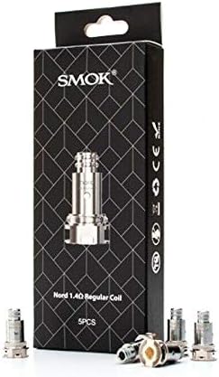 5pcs Replacement N-O-R-D |Ceramic - 1.4Ω| Mesh - 0.6Ω| Regular - 1.4Ω| (Regular - 1.4Ω)